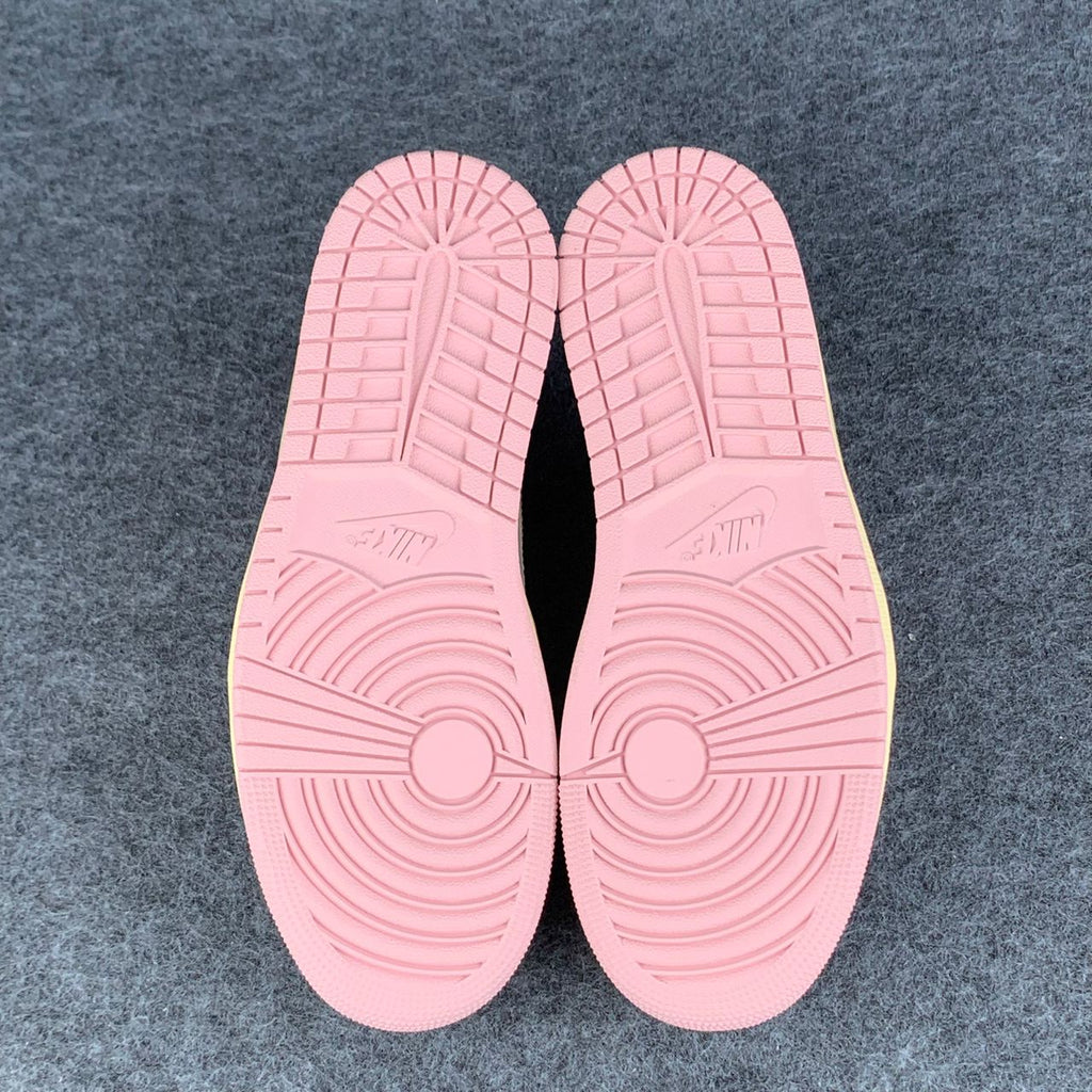 (Custom) Travis Scott x Air Jordan 1 Low OG SP 'Sail Shy Pink'