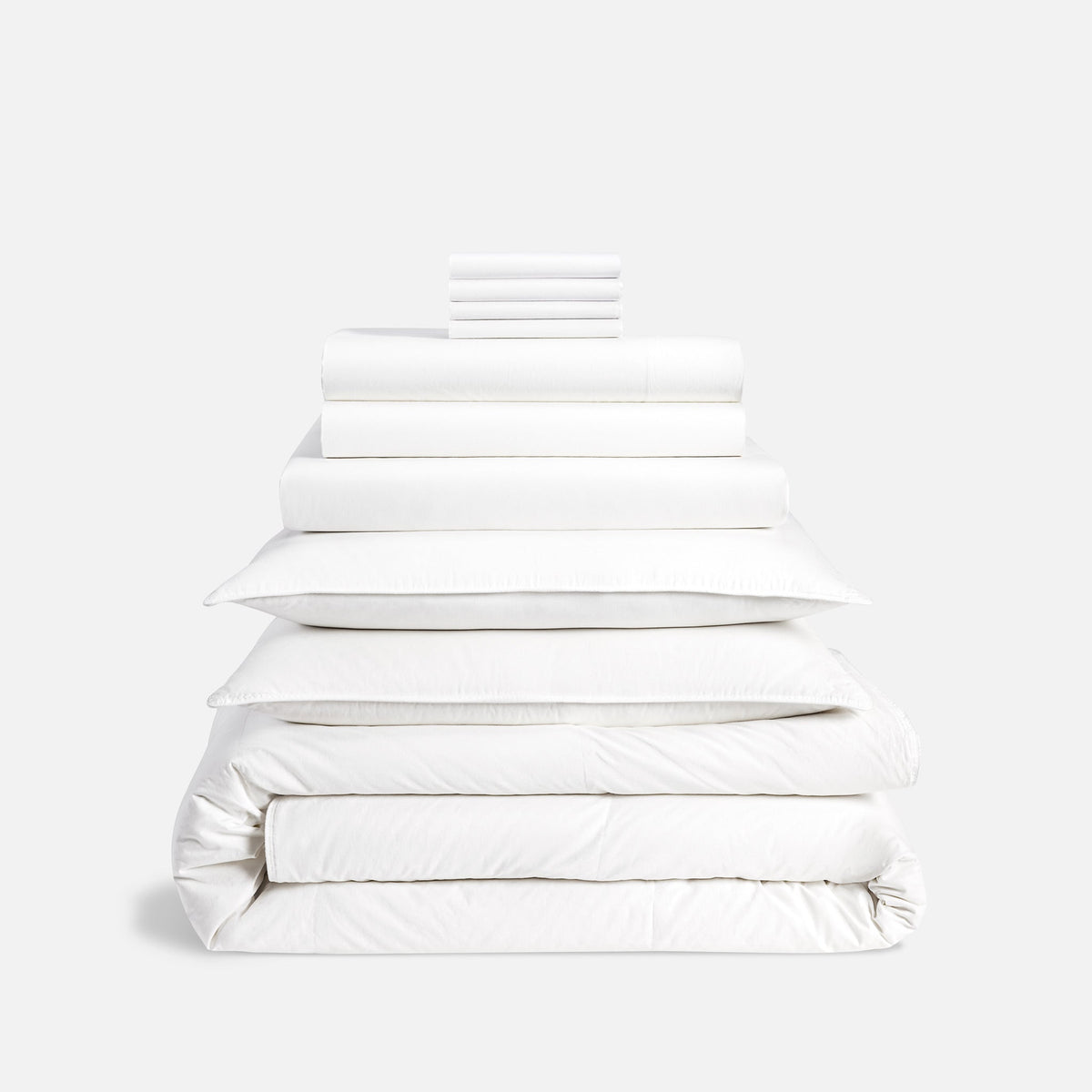 Washed Classic Percale Bedding Move-In Bundle