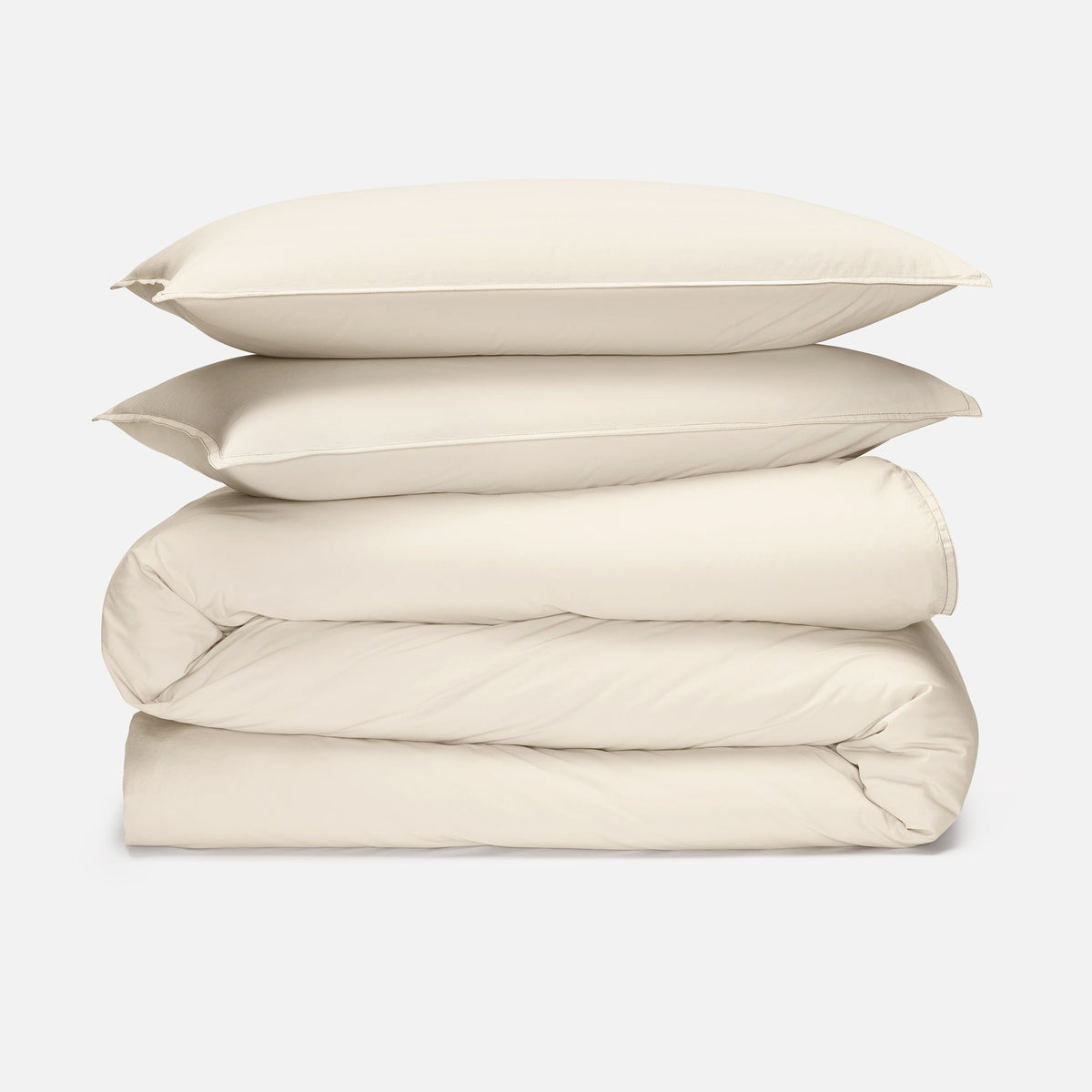 Washed Classic Percale Duvet Set