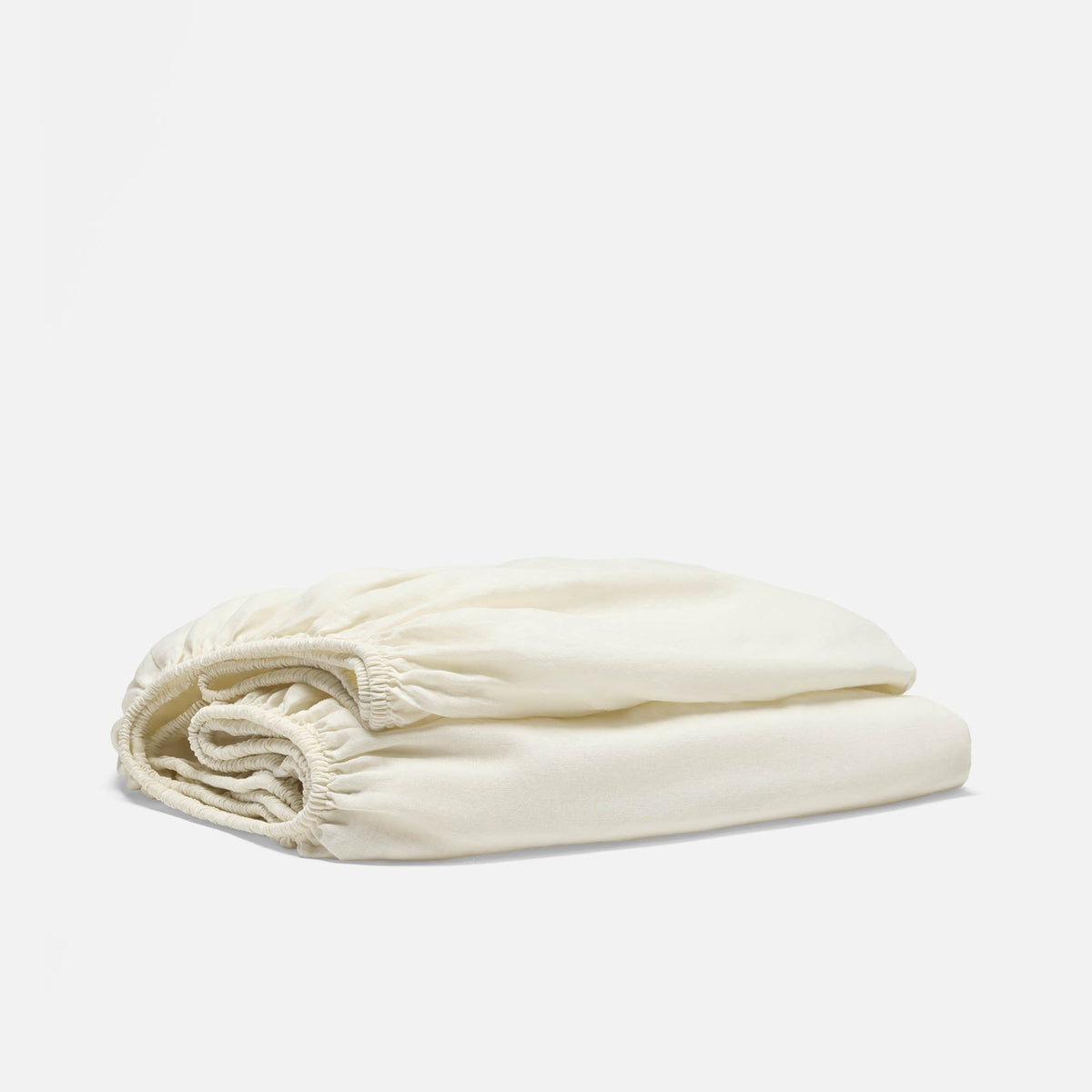 Washed European Linen Fitted Sheet