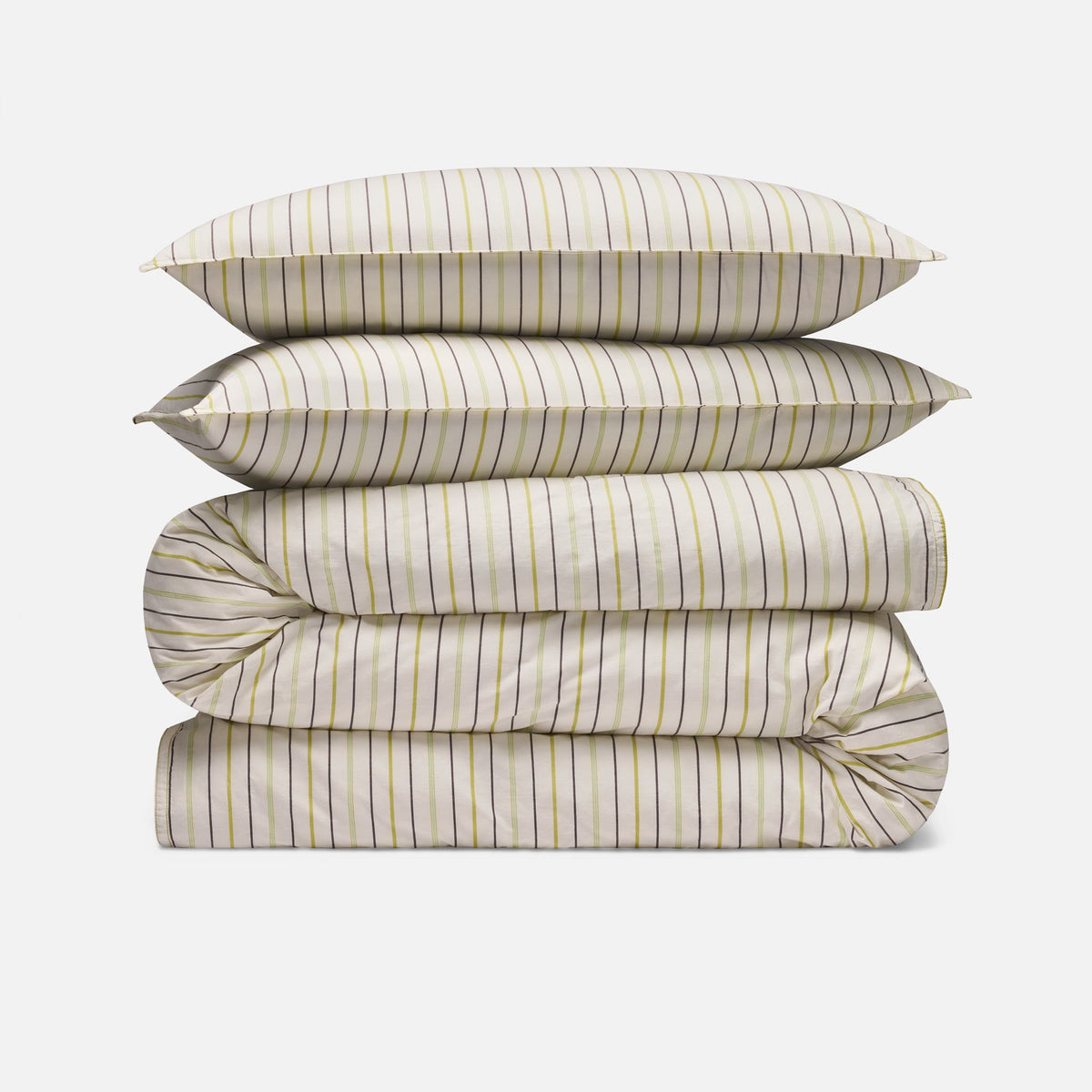 Washed Classic Percale Duvet Set