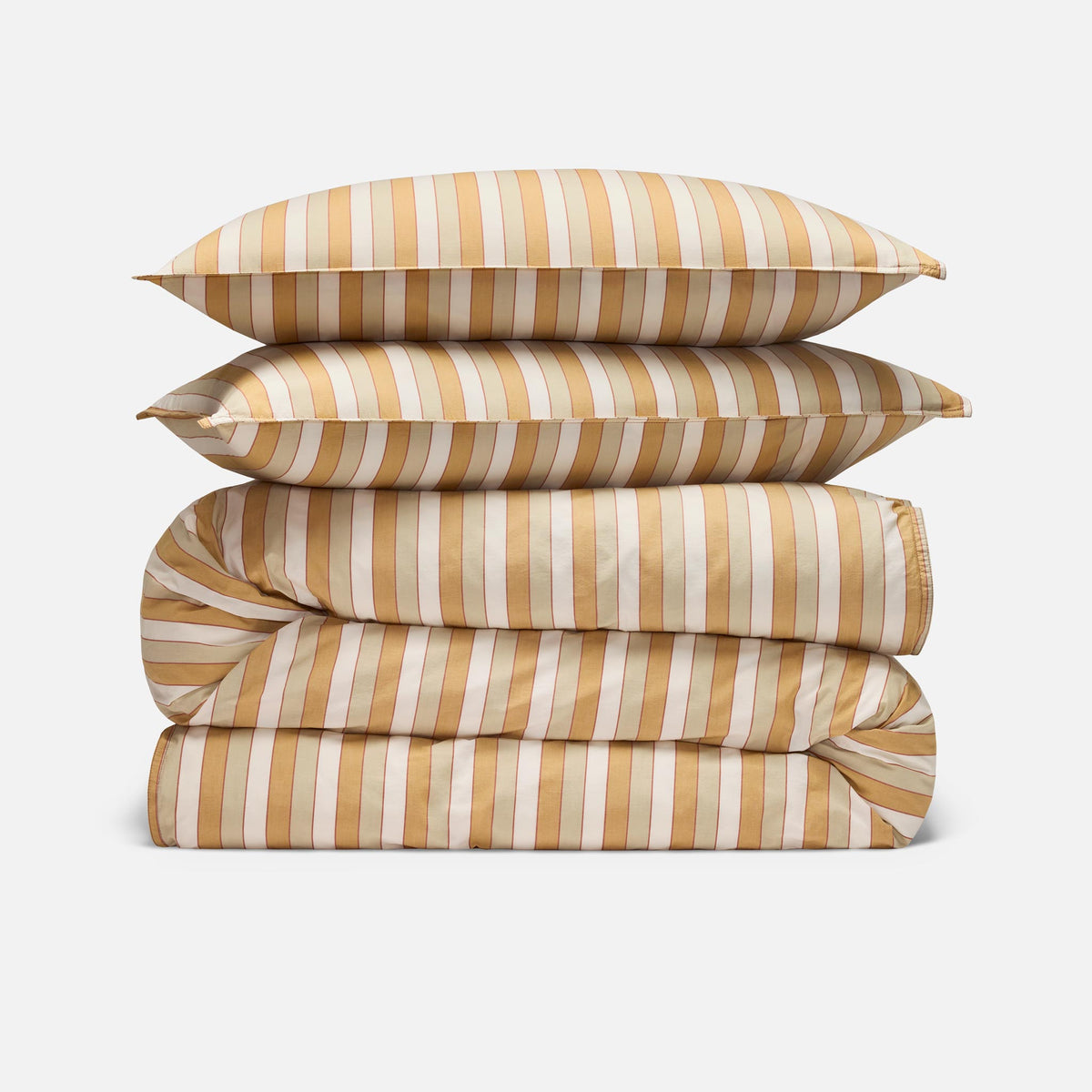 Washed Classic Percale Duvet Set