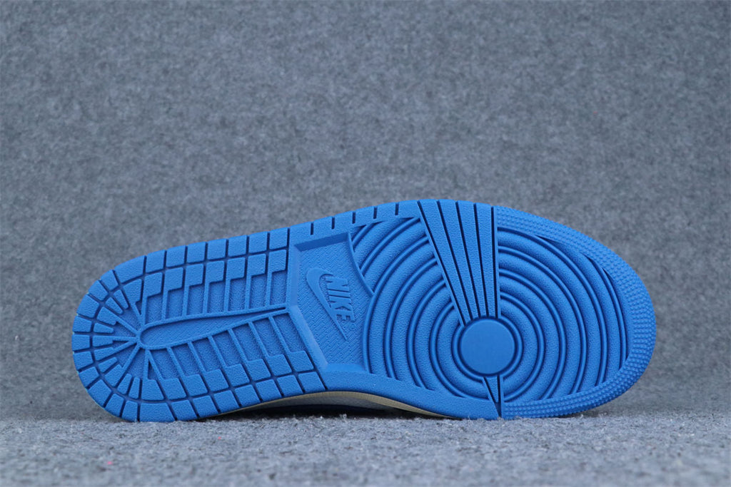 Custom Union LA x Air Jordan 1 Retro Low 'Blue Toe'