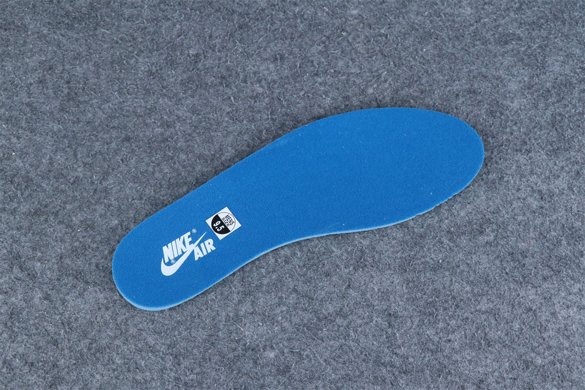 Custom Air Jordan 1 Retro Low OG SP x Fragment x Travis Scott 'Blue'
