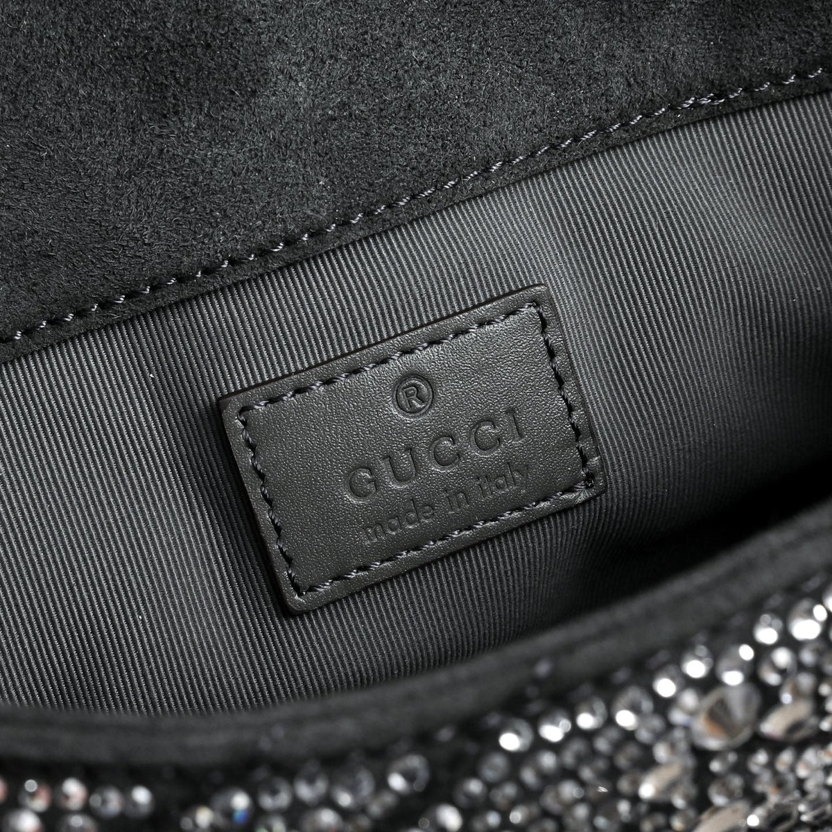Gucci GG Marmont Crystal Mini Shoulder Bag-841290