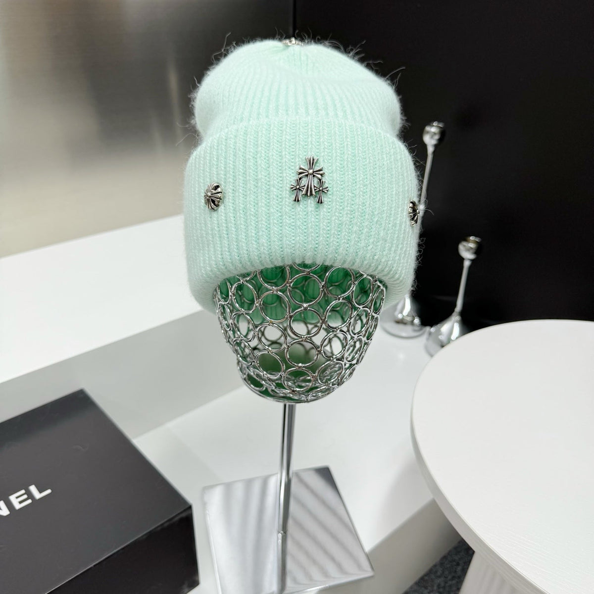 Chrome Hearts Rabbit Fur Premium Beanie